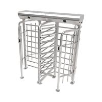 Полноростовый трехлопастной турникет со встроенным биометрическим контроллером FHT2322D [FP][MF]