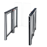 Скоростной проход ST-01 с распашными створками и встроенным картоприемником