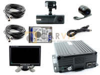 Комплект видеонаблюдения для автомобиля полиции (стандарт)