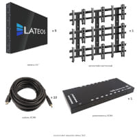 Комплект видеостены Lateos VW3355W